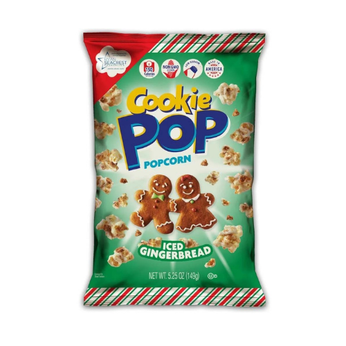 Cookie Pop Iced Gingerbread Popcorn 12x149g