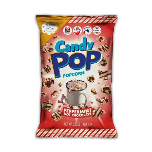 Candy Pop Peppermint Hot Chocolate Popcorn 12x149g