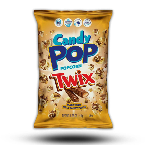 Candy Pop Twix Popcorn 12x149g