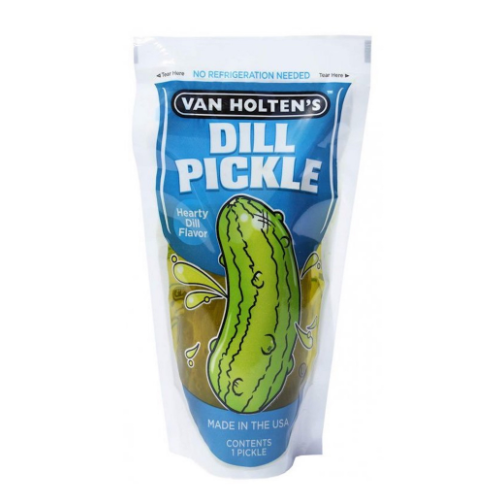 Van Holten's Jumbo Dill Pickle 12x140g