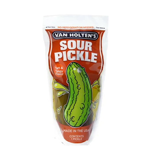 Van Holten's Jumbo Sour Pickle 12x140g