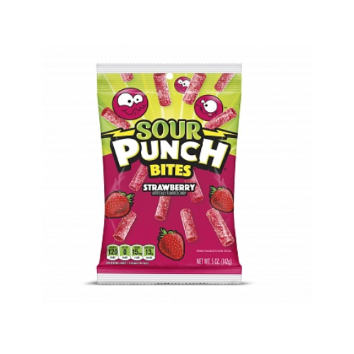 Sour Punch Bites Strawberry 12 x 142g