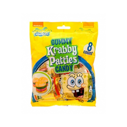 Spongebob Gummy Krabby Patties Candy 12 x 72g
