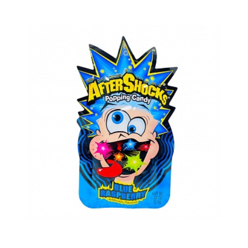 Aftershocks Popping Candy Blue Raspberry 24 x 9g