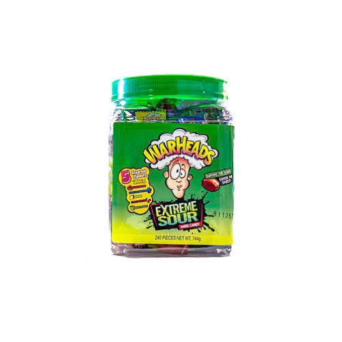 Warheads Extreme Sour Hard Candy 240 x 4g