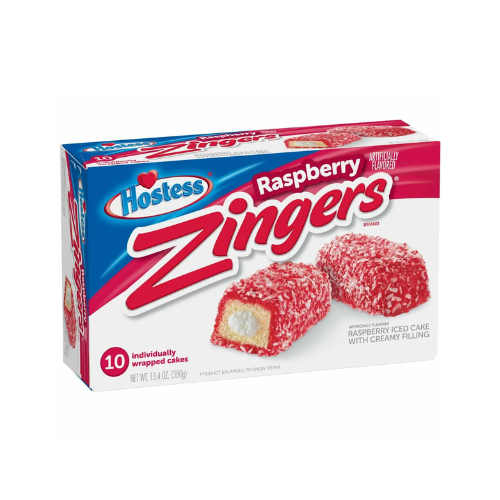 Hostess Raspberry Zingers 6x380g