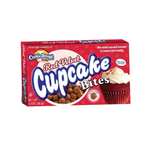 Cookie Dough Red Velvet Cupcake 12x88g