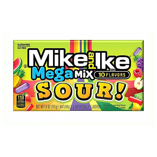 Mike and Ike Mega Mix Sour 12x141g
