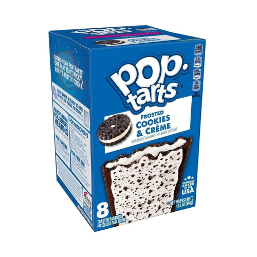 Pop-Tarts Frosted Cookies & Creme 12x384g