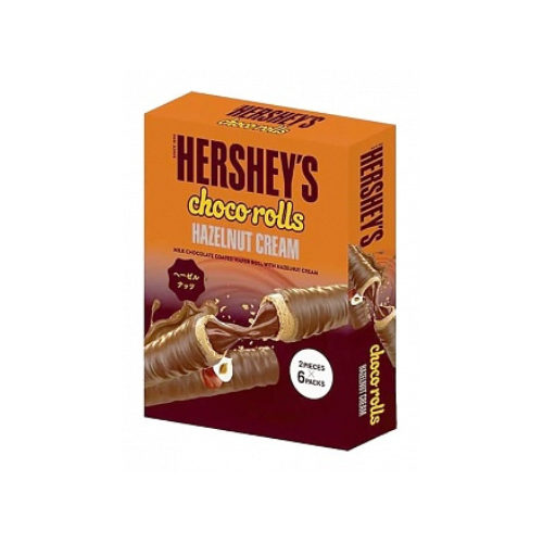 Hershey's Choco-Rolls Hazelnut Cream 12x108g