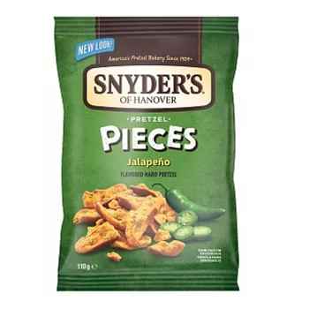 Snyder's Pretzel Pieces Jalapeño 10x 110g