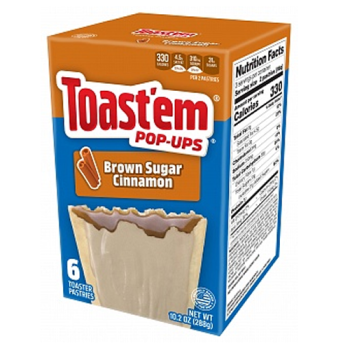 Toast'em Frosted Brown Sugar Cinnamon 12x 288g