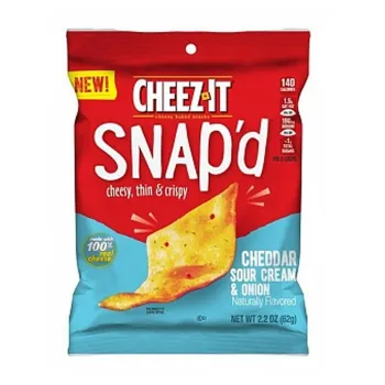 Cheez-It Snap'd Cheddar Sour Cream & Onion 6x 62g