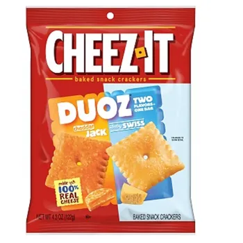 Cheez-It Duoz Cheddar Jack Baby Swiss 6x 122g
