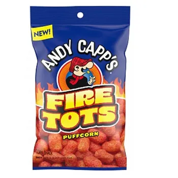 Andy Capp's Fire Tots Puffcorn 12x 43g