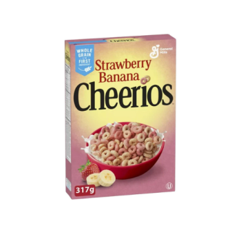 Cheerios Strawberry Banana  12x 317g