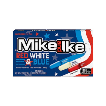 Mike and Ike Red -White & Blue 12x 120g