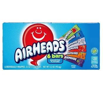 Airheads Bars Assorted 12x 94g