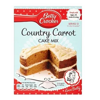 Betty Crocker Cake Mix Country Carrot 6x 425g
