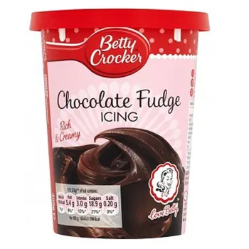 Betty Crocker Icing Chocolate Fudge 6x 400g