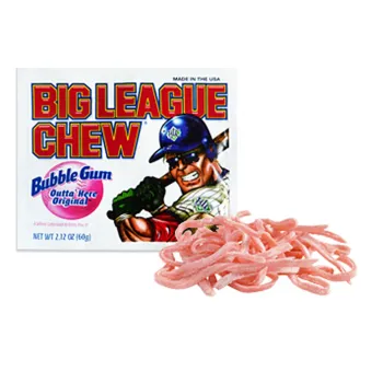 Big League Chew Bubble Gum Original 12x 60g