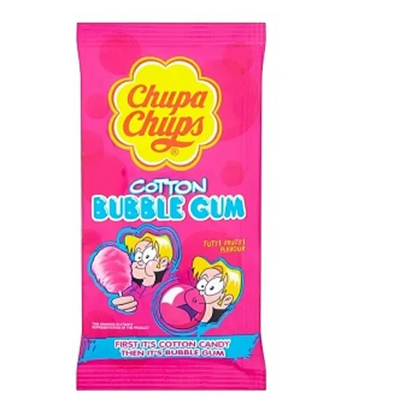 Chupa Chups Bubble Gum Cotton Candy 12x 11g
