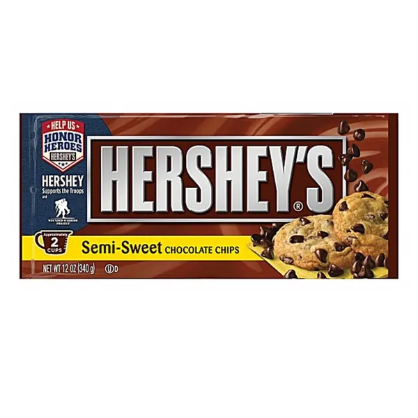 Hershey´s Chips Semi-Sweet Chocolate 12x 340g