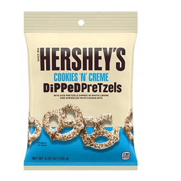 Hershey´s Dipped Pretzels Cookies 'N' Creme 12x 120g