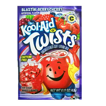 Kool-Aid Drink Mix Twists Blastin´ Berry Cherry 48x 5g