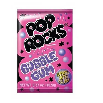 Pop Rocks Bubble Gum 24x 11g