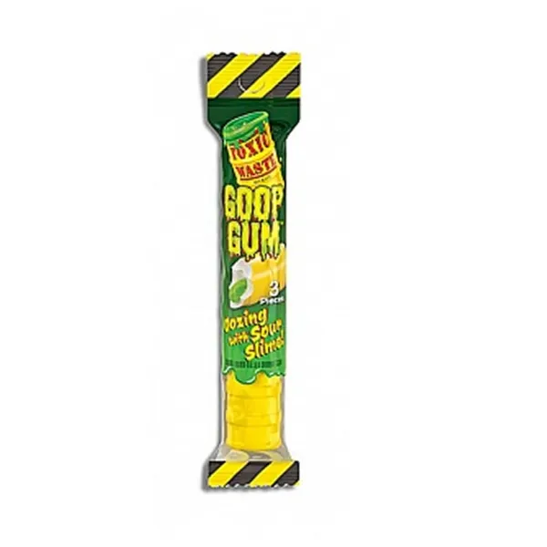 Toxic Waste Goop Gum Oozing With Sour Slime 24x 43g
