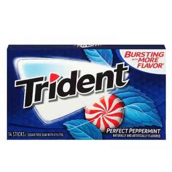 Trident Gum Perfect Peppermint 12x 31g