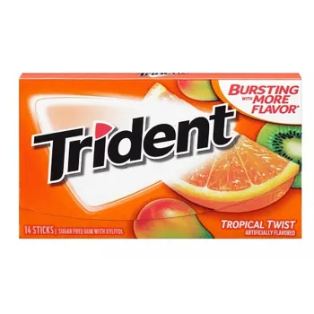 Trident Gum Tropical Twist 12x 31g