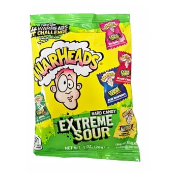 Warheads Extreme Sour Hard Candy 12x 28g