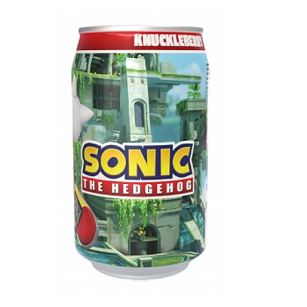 Kawaji x Sonic the Hedgehog Knuckleberry Summer Fruits Soda 12x 330ml