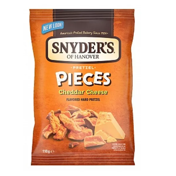Snyder's Pretzel Pieces Cheddar Cheese 10x 110g