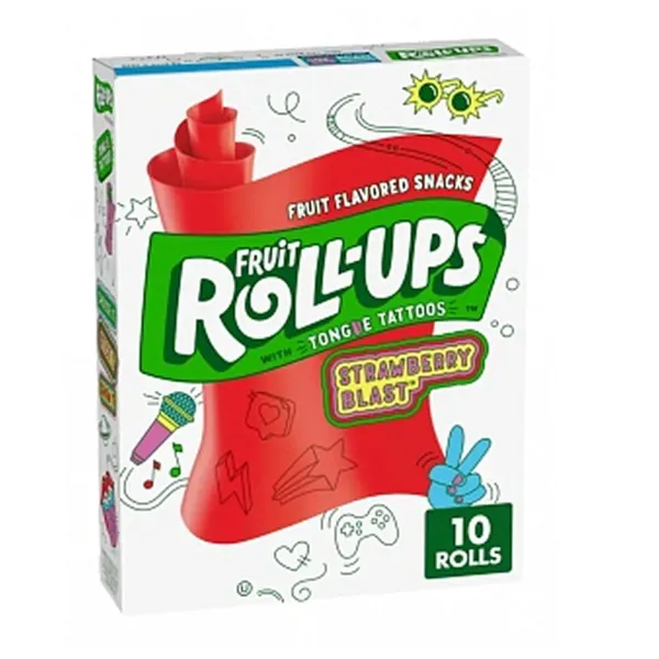 Fruit Roll-Ups Strawberry 10x 141g
