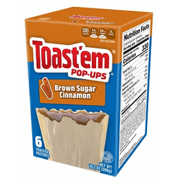 Toast'em Frosted Brown Sugar Cinnamon 12x 288g