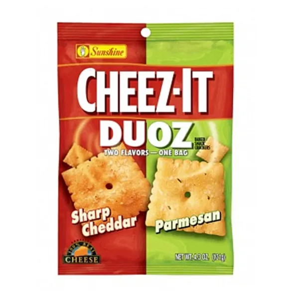Cheez-It Duoz Sharp Cheddar Parmesan 6x 121g