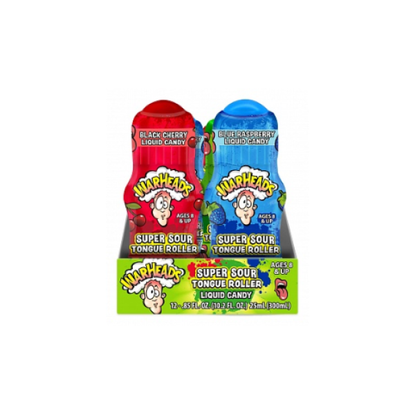 Warheads Super Sour Tongue Roller 12x 25ml