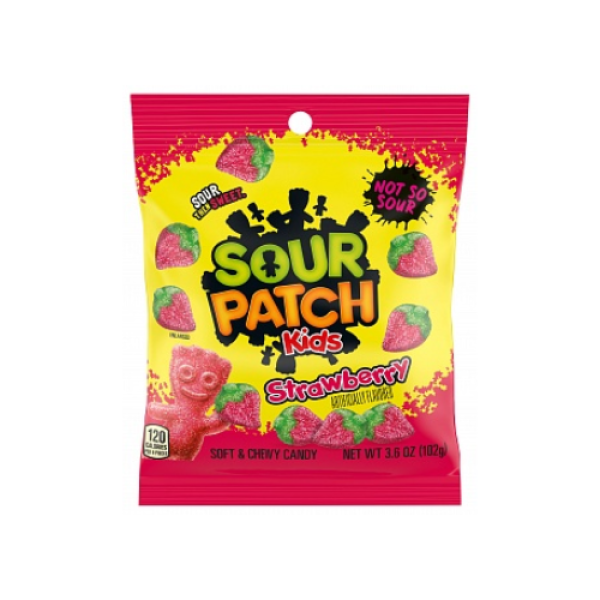 Sour Patch Kids Strawberry 12x 102g