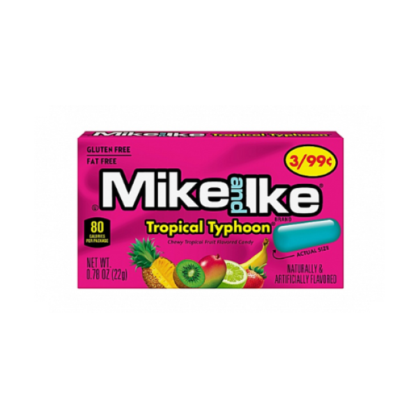 Mike and Ike Tropical Typhoon 24x 22g