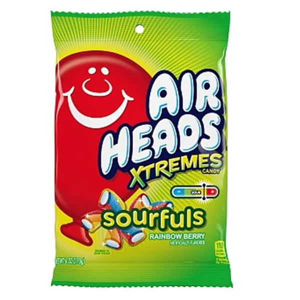 Airheads Xtremes Sourfuls Rainbow Berry 12x 170g