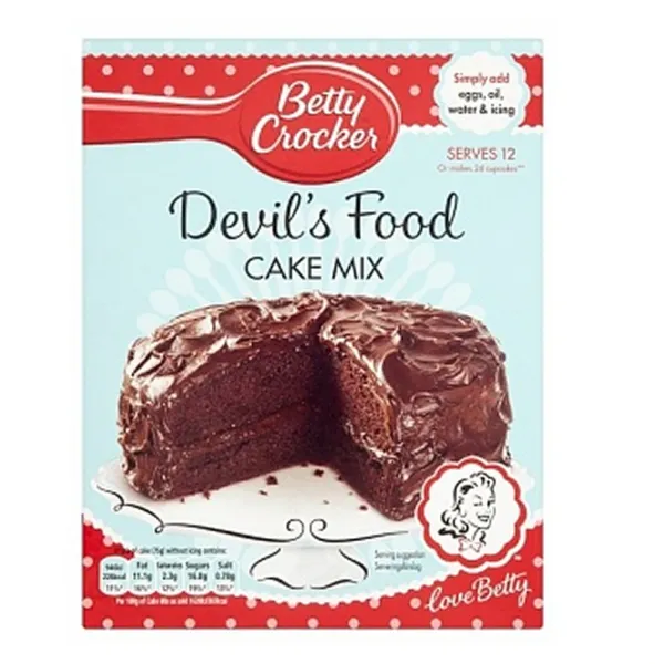 Betty Crocker Cake Mix Devil´s Food 6x 425g