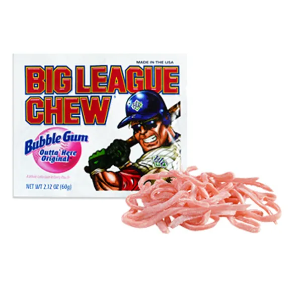 Big League Chew Bubble Gum Original 12x 60g