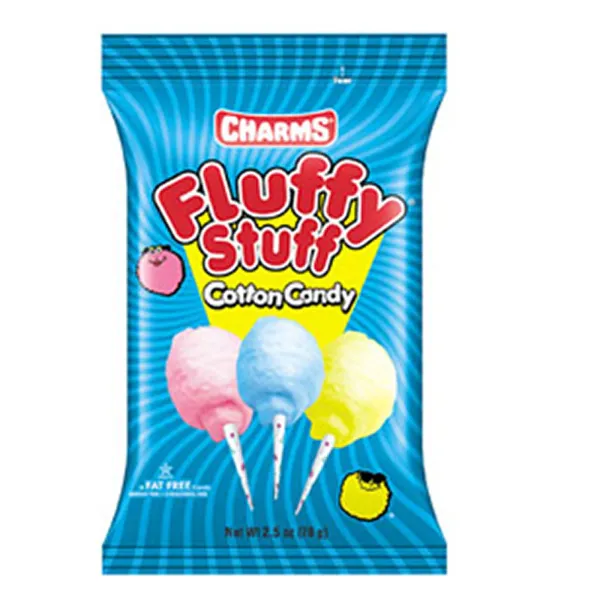 Charms Fluffy Stuff Candy Floss 12x 28g