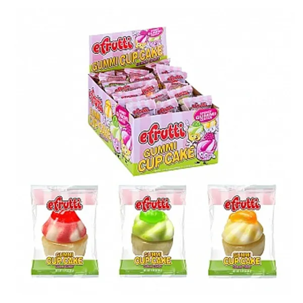 efrutti Gummi Cupcakes 60x 8g