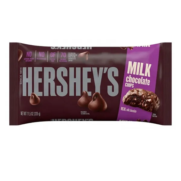 Hershey´s Chips Milk Chocolate 12x 326g
