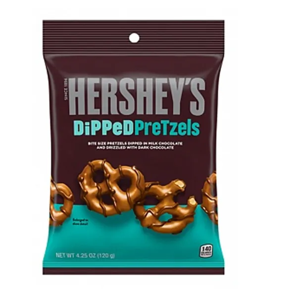 Hershey´s Dipped Pretzels Milk Chocolate 12x 120g