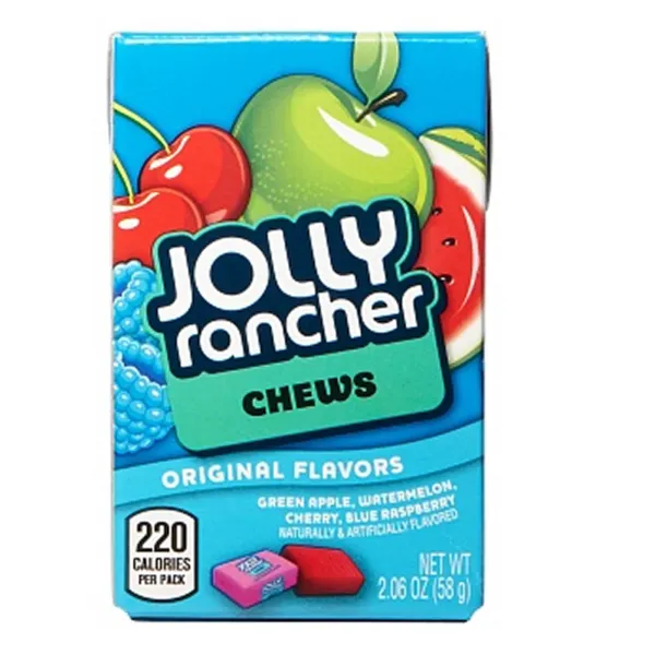 Jolly Rancher Fruit Chews 12x 58g